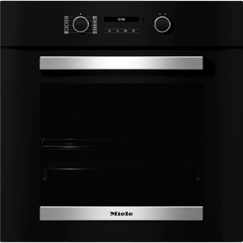 MIELE MIELE H 2467 B ACTIVE 76 Lt Μαύρο Εντοιχιζόμενος Φούρνος Άνω Πάγκου