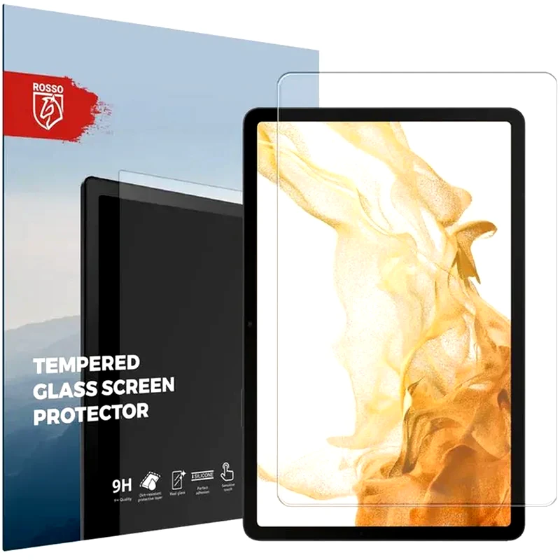 ROSSO Προστατευτικό οθόνης Samsung Galaxy Tab S8 Plus / S7 Plus - Rosso Tempered Glass Screen Protector 9h