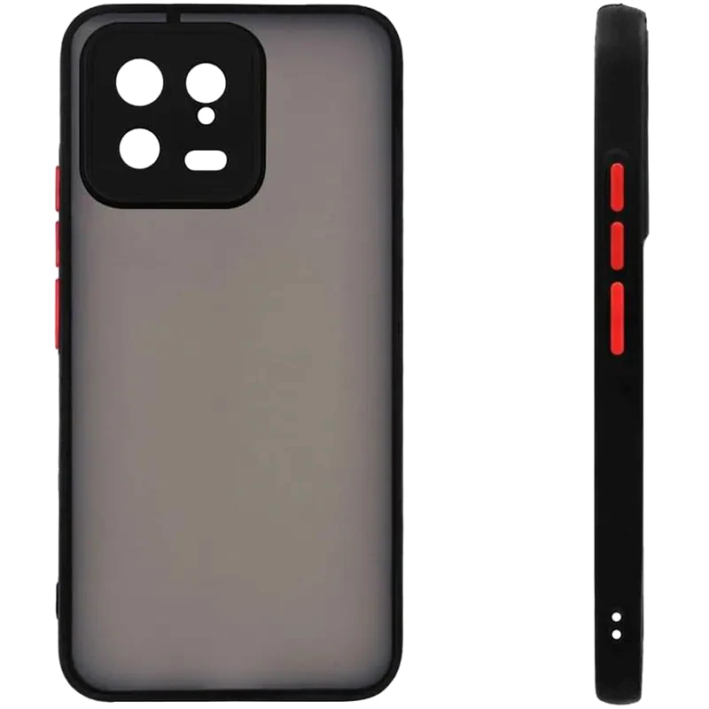 SONIQUE Θήκη Xiaomi Xiaomi 13 - Sonique Color Button Bumper - Μαύρο
