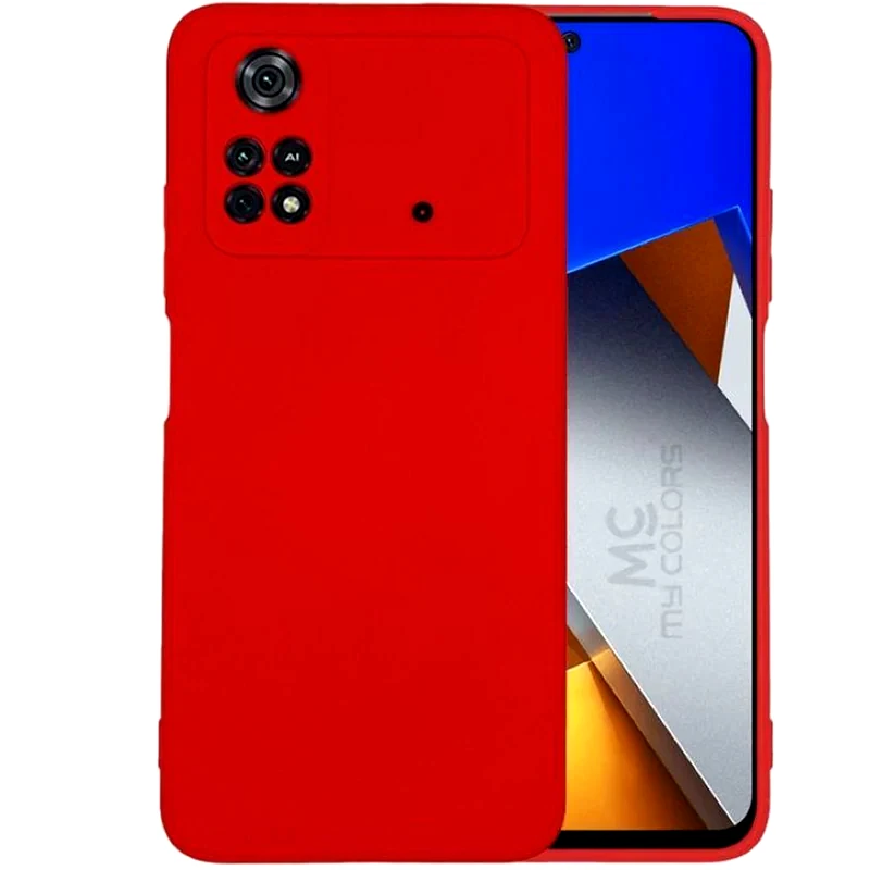 MY COLORS Θήκη Xiaomi Poco M4 Pro 4G - My Colors - Κόκκινο