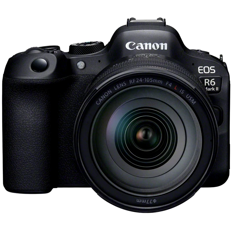 CANON Φωτογραφική Μηχανή Mirrorless Canon EOS R6 MARK II Φακός Canon RF 24-105mm F4L IS USM - Μαύρο