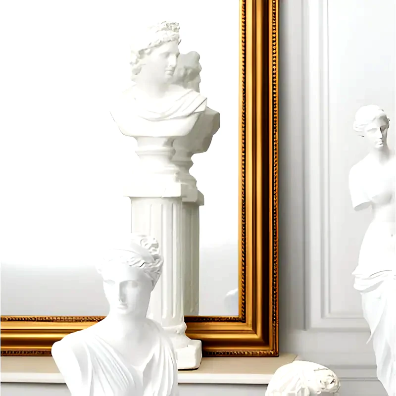 HOME DECO FACTORY Διακοσμητική Προτομή Home Deco Factory Hd1344 19x16x63.5 cm - Λευκή