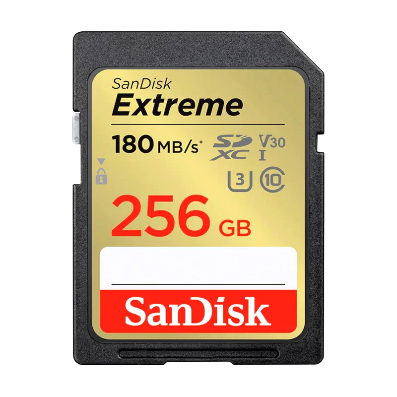 SANDISK Sandisk Extreme SDXC 256GB Class 10 U3 V30 UHS-I