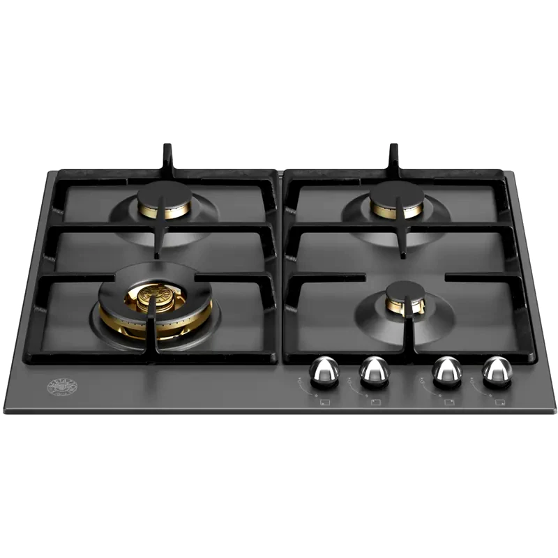 BERTAZZONI BERTAZZONI P604LHERNE(GPL) 60.2 cm Μαύρο Εστία Υγραερίου Αυτόνομη