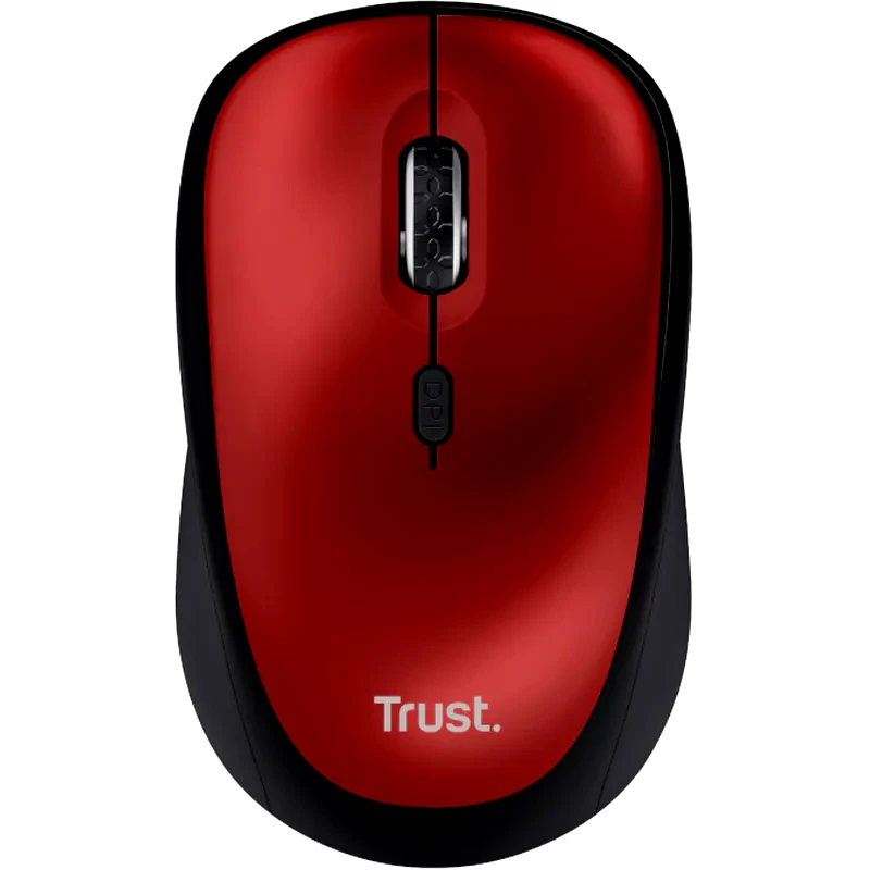 Ασύρματο Ποντίκι Trust Yvi+ Eco Silent - Κόκκινο φωτογραφία