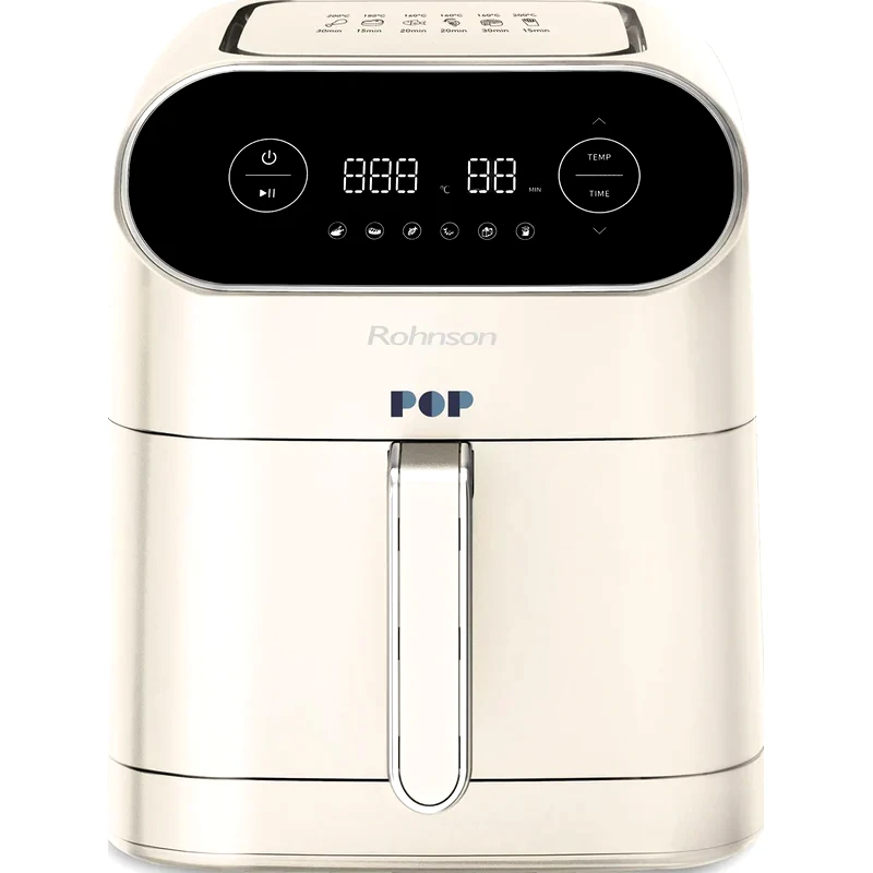 ROHNSON ROHNSON R-2859C Pop με Αποσπώμενο Κάδο 1800 W 7 L Λευκό Φριτέζα Αέρος