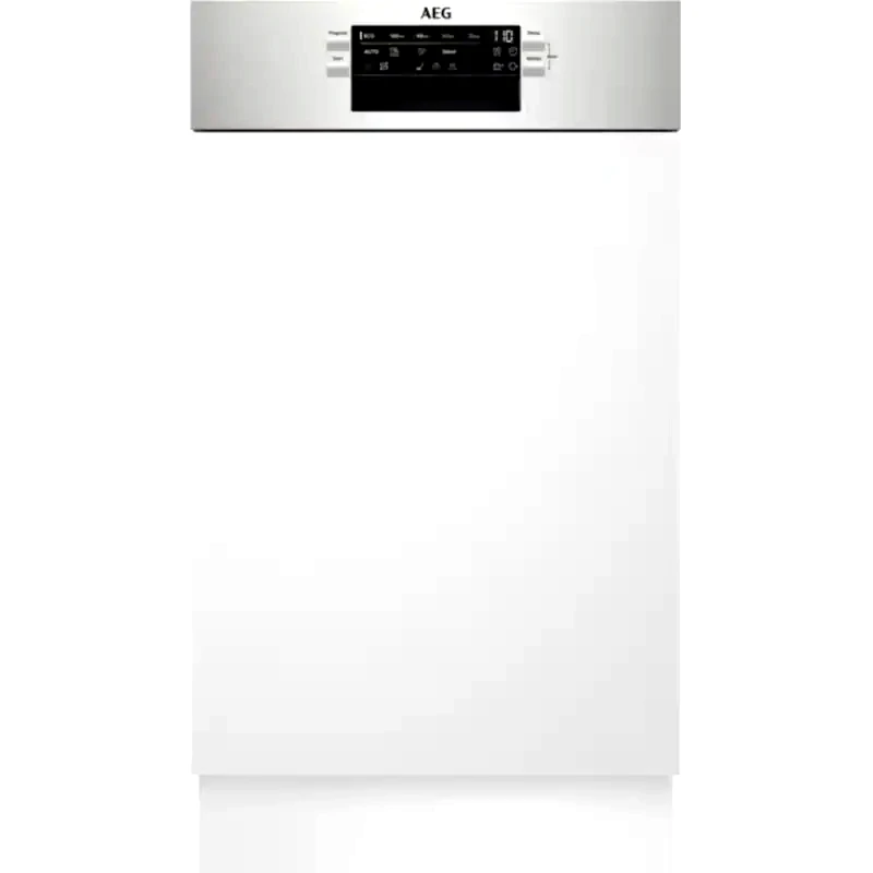 AEG AEG FEE73407ZM 9 Σερβίτσια με GlassCare® και AirDry Εντοιχιζόμενο Πλυντήριο Πιάτων Inox