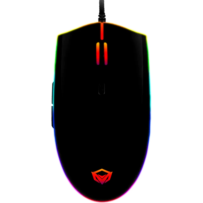 MEETION Meetion Gm21 RGB Gaming Ενσύρματο Ποντίκι Μαύρο
