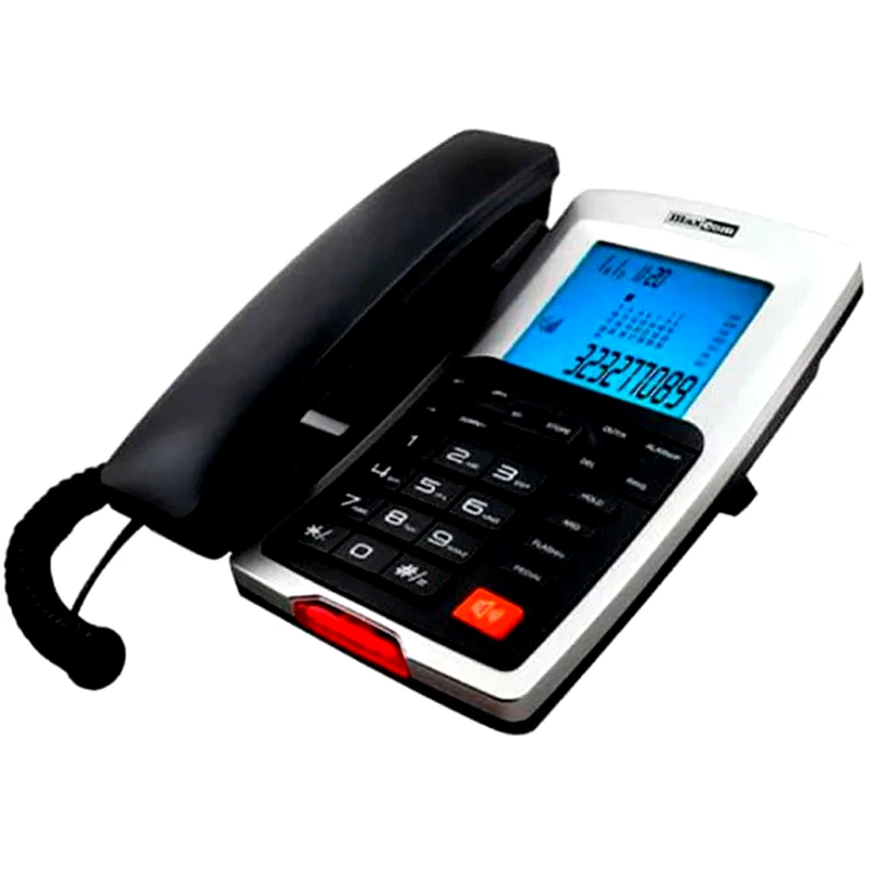 MAXCOM Ενσύρματο Τηλέφωνο Maxcom KXT709 - Γκρί