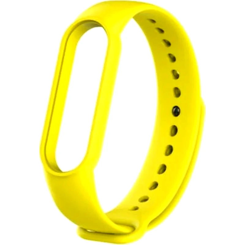 LILAK Λουράκι Lilak για Xiaomi Mi Smart Band 5 - Κίτρινο