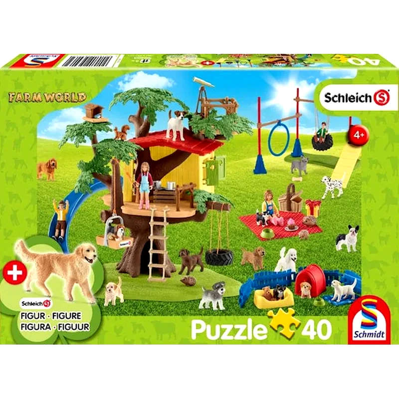 SCHMIDT SPIELE Παζλ Schmidt Spiele 56403 Happy Dogs (40 Κομμάτια)