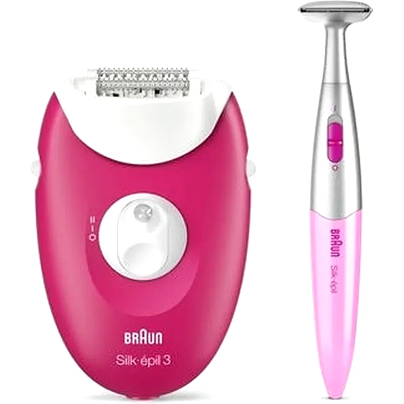 BRAUN Σετ Αποτρίχωσης BRAUN SILK-EPIL 3 3-420 Μωβ