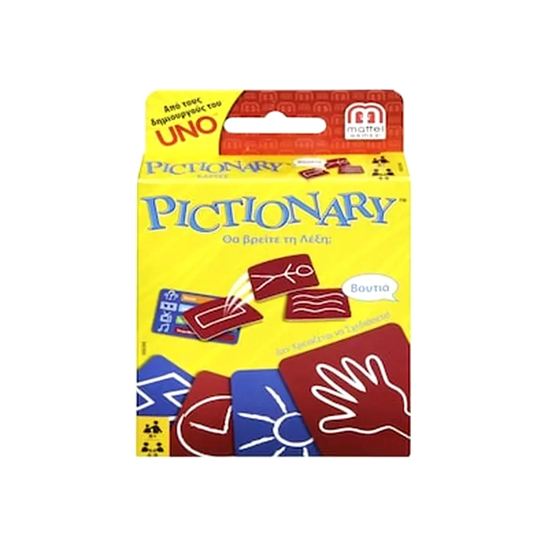 MATTEL Pictionary Cards Gxx05 (greek Version) Επιτραπέζιο (Mattel)
