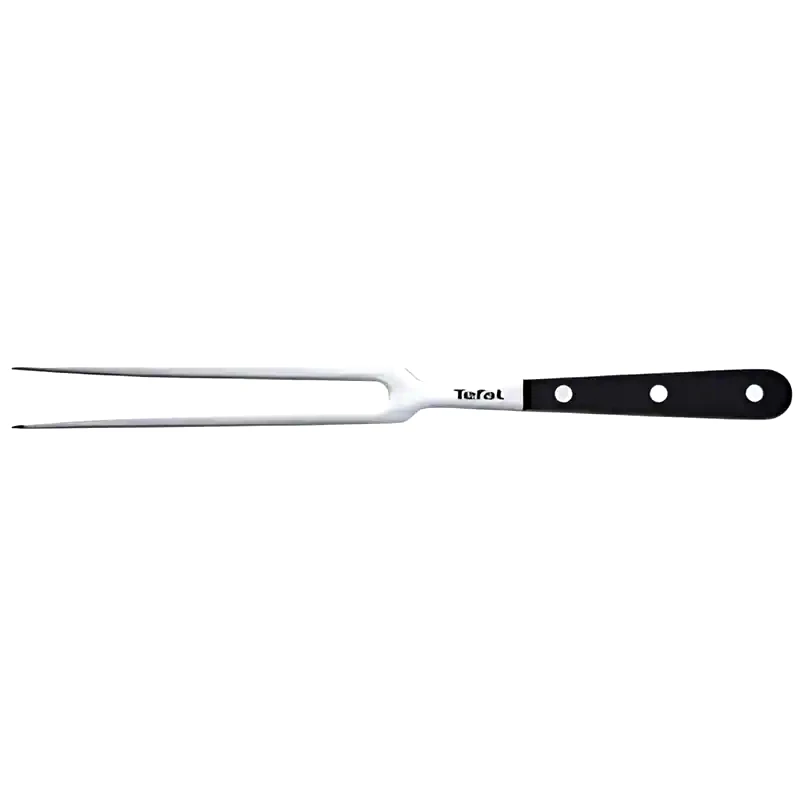 TEFAL Πιρούνα Κρέατος Tefal Ice Force K2322014 από Ανοξείδωτο Ατσάλι 21cm - Μαύρη