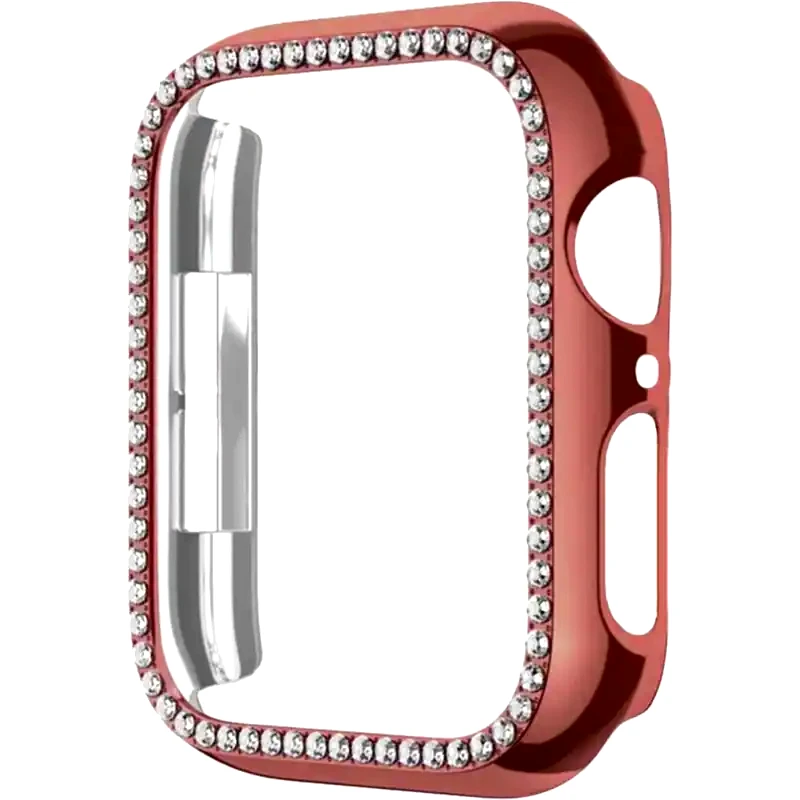 SONIQUE Θήκη Sonique Luxury Diamond PC για Apple Watch 40mm - Ροζ Χρυσό