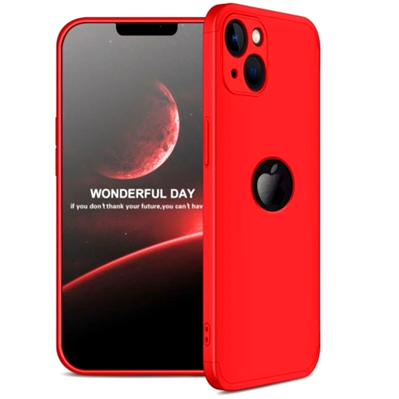 GKK Θήκη Apple iPhone 13 Mini - GΚΚ 360 Full Body Protection - Κόκκινο