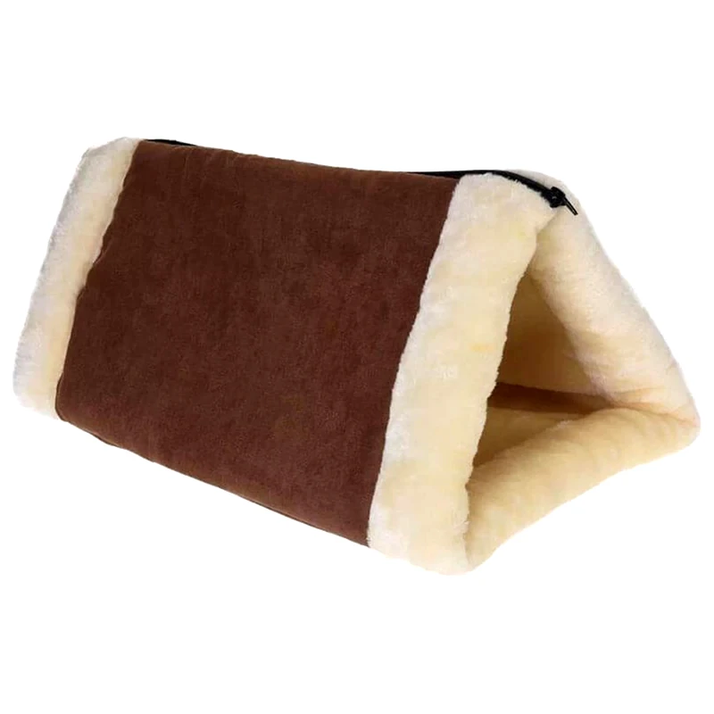 ARIA TRADE Κρεβάτι Και Στρώμα 2 Σε 1 Για Γάτα Medium - Καφέ