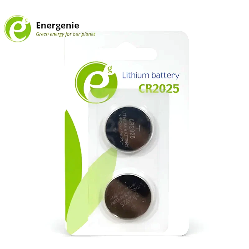 ENERGENIE Buttoncell Μπαταρίες Λιθίου Energenie CR2025 3V 2τμχ