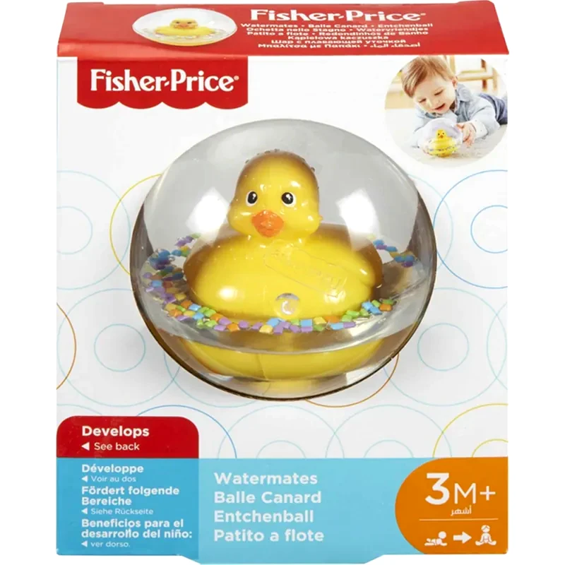 FISHER PRICE Fisher Price Παιχνίδι Μπάνιου Μπαλίτσα Με Παπάκι -Τυχαία Επιλογή Σχεδίου
