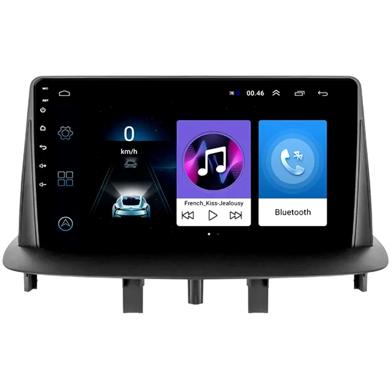 OEM Ηχοσύστημα με Οθόνη Αφής 9 Android GPS Wi-Fi Bluetooth 4GB/ 64GB για Renault Megane 3 (2009 - 2014) - Μαύρο