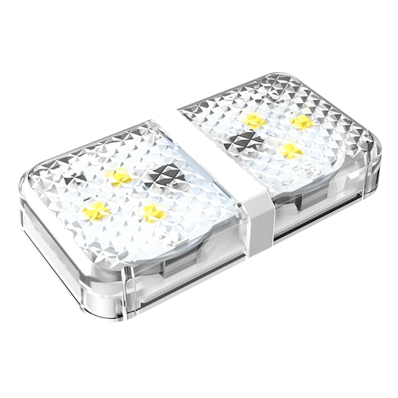 BASEUS Baseus Led Προειδοποίησης Ανοιχτής Πόρτας Αυτοκινήτου Crfzd-02, Λευκό
