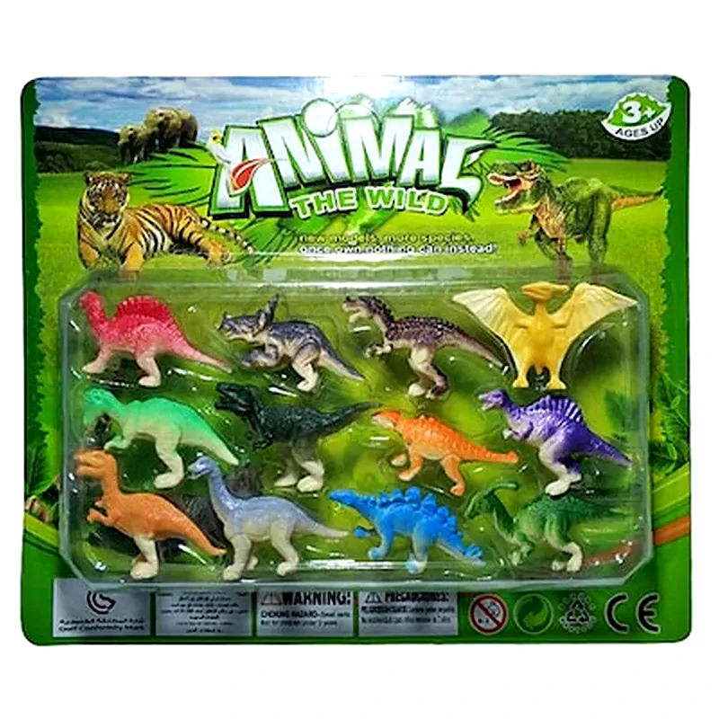 TOYMARKT Καρτελα Δεινοσαυρακια 25x21cm Toymarkt 913084