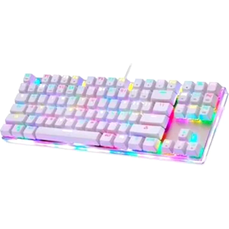 MOTOSPEED Motospeed K87S Gaming Μηχανικό Ενσύρματο Πληκτρολόγιο Tenkeyless με Kailh Red διακόπτες και RGB φωτισμό (GR)
