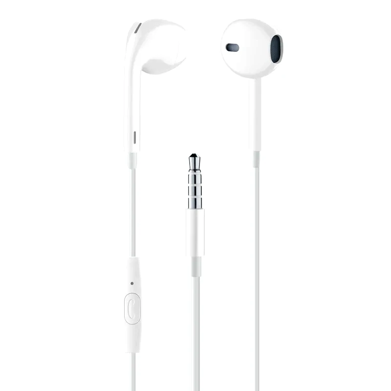 CELLULAR LINE Ακουστικά Handsfree Cellular Line Egg Capsule 3.5mm Jack - Λευκό