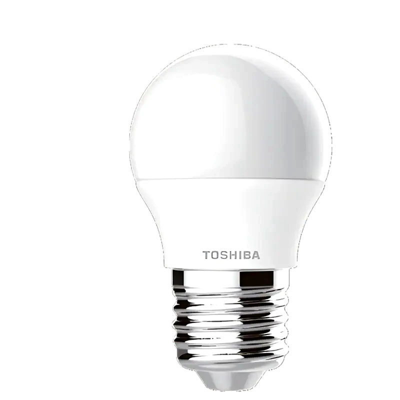 TOSHIBA Λάμπες LED Toshiba G45 E27 4.7W 3000K 3Τμχ - Θερμό Λευκό