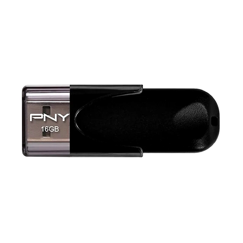 PNY PNY Attaché 4 16GB USB 2.0 Stick Μαύρο