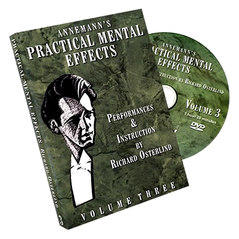 MURPHY'S MAGIC SUPPLIES Annemanns Practical Mental Effects 3 (dvd) By Richard Osterlind