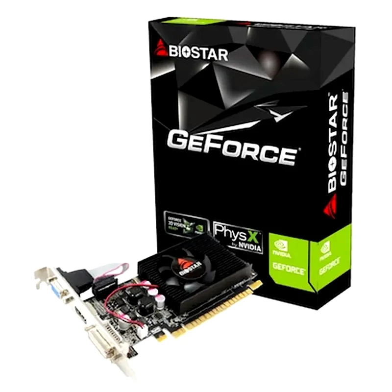 BIOSTAR Κάρτα Γραφικών Biostar GeForce G210 1GB
