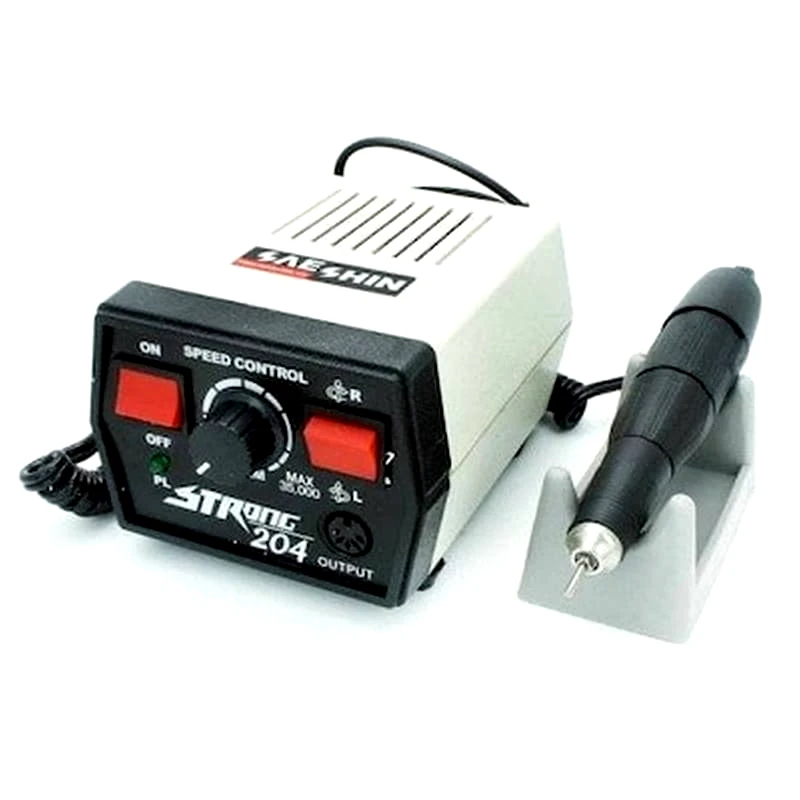 OEM Επαγγελματικός Tροχός Nυχιών Saeshin Strong 204 35.00rpm - 65w