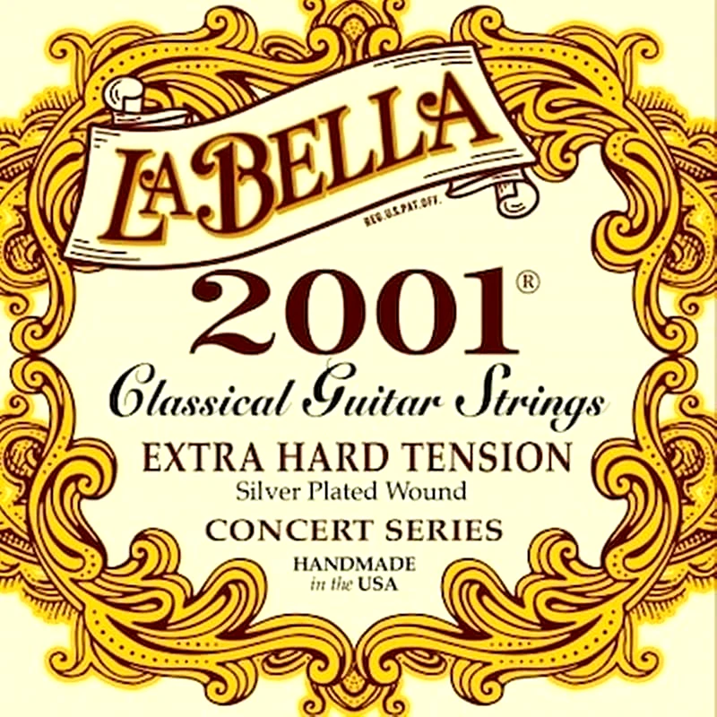 LA BELLA Σετ Χορδές Κλασσικής Κιθάρας La Bella 2001eh