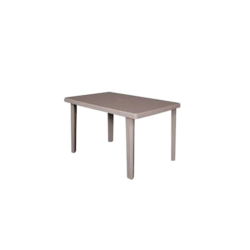 WOODWELL Τραπέζι Woodwell Marte Πλαστικό Tortora C55281 100x67x72 cm - Μπεζ