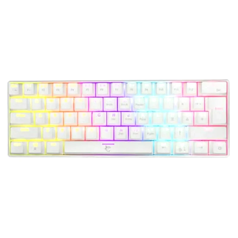 WHITESHARK White Shark Shinobi Gaming Μηχανικό Ενσύρματο Πληκτρολόγιο 60% με Outemu Blue διακόπτες και RGB φωτισμό (US)