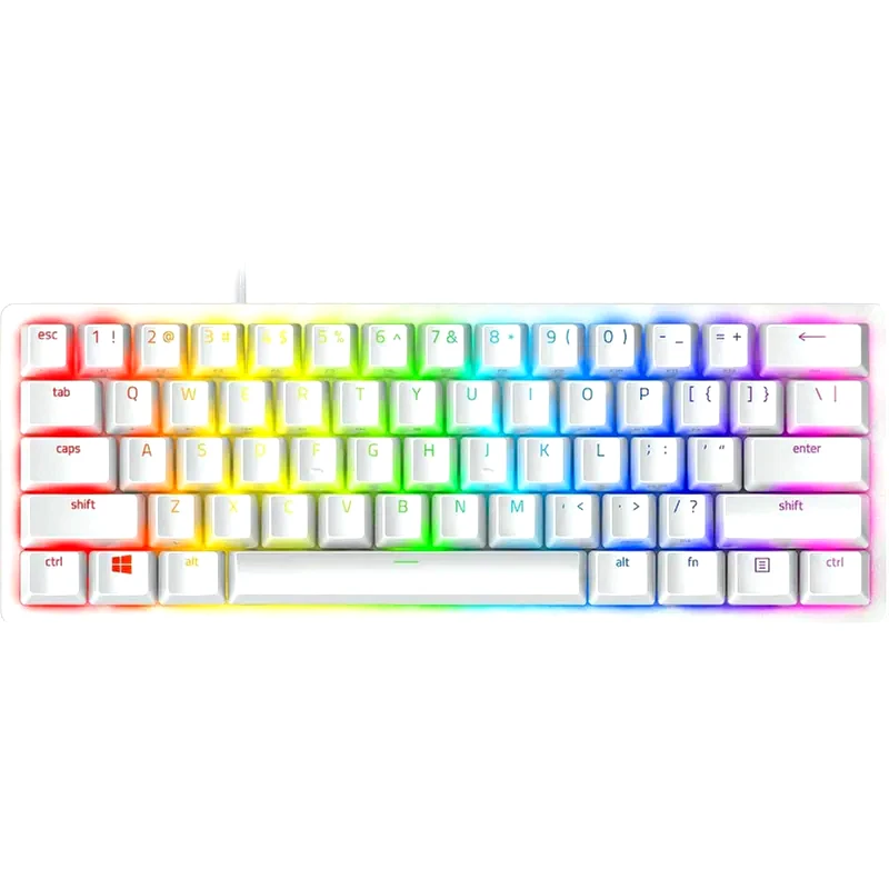 RAZER Razer Huntsman Mini Gaming Μηχανικό Ενσύρματο Πληκτρολόγιο 60% με Razer Linear διακόπτες και RGB φωτισμό (US)