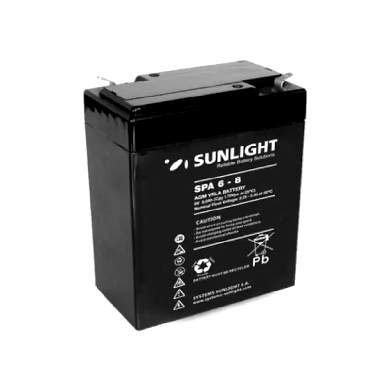 SUNLIGHT Sunlight Μπαταρία VRLA SPA6 3.2Α 6V 1τμχ