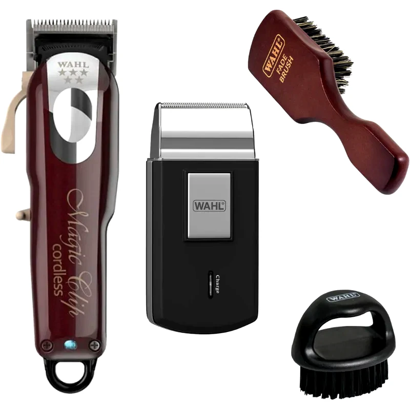 WAHL Σετ Ανδρικής Περιποίησης WAHL Combo Magic Clip 3615-0473 με Φορητή Ξυριστική Μηχανή