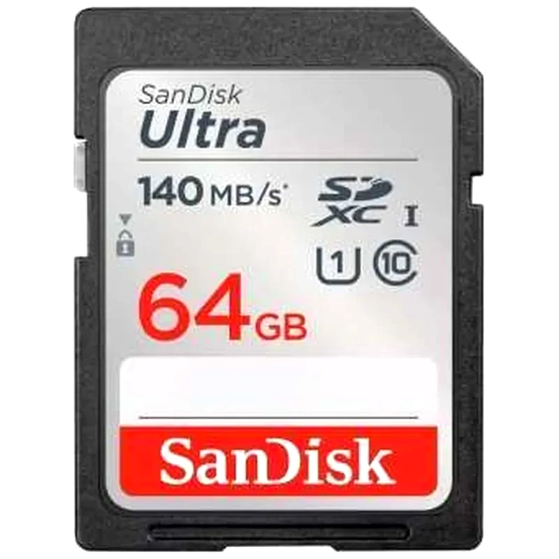 SANDISK Κάρτα μνήμης SanDisk Ultra SD UHS-I C10 64GB