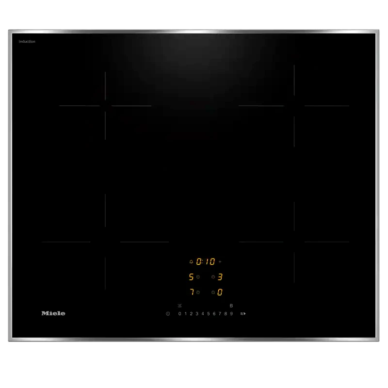 MIELE MIELE KM7361FRD 62.6 cm Μαύρο Εστία Επαγωγική Αυτόνομη