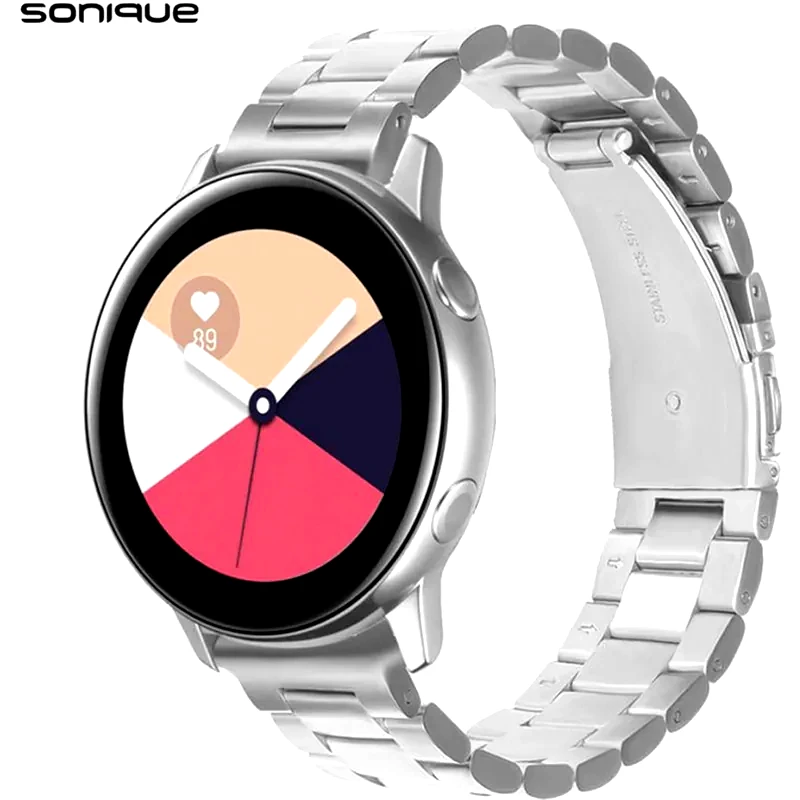 Λουράκι Sonique Bracelet Classic για Universal 20mm - Ασημί