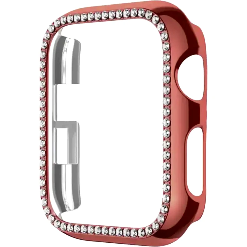 SONIQUE Θήκη Sonique Luxury Diamond PC για Apple Watch 42mm - Ροζ Χρυσό