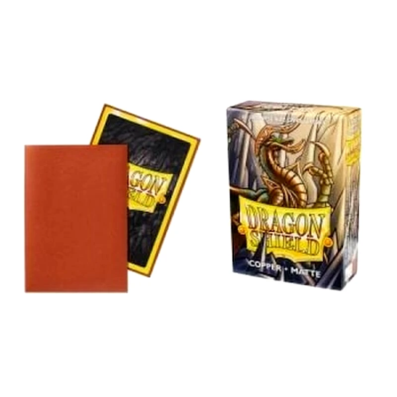 DRAGON SHIELD Ygo Dragon Shield Sleeves Japanese Small Size - Matte Copper (box Of 60)