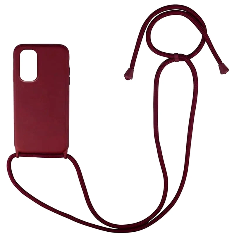 Θήκη Xiaomi Poco F3/Poco Mi 11i - Sonique Carryhang Με Κορδόνι - Μπορντό φωτογραφία