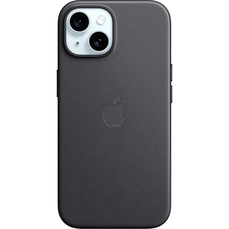 APPLE Θήκη Apple iPhone 15 - Apple FineWoven Case with MagSafe - Black
