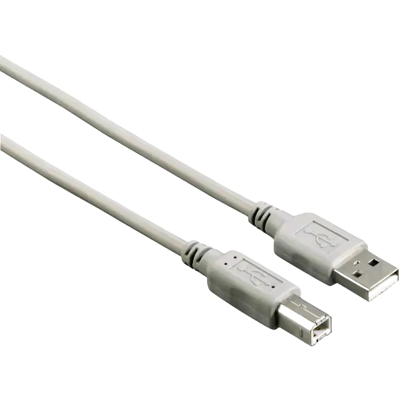 HAMA Καλώδιο Hama USB-A Male σε USB-B Male - 5m