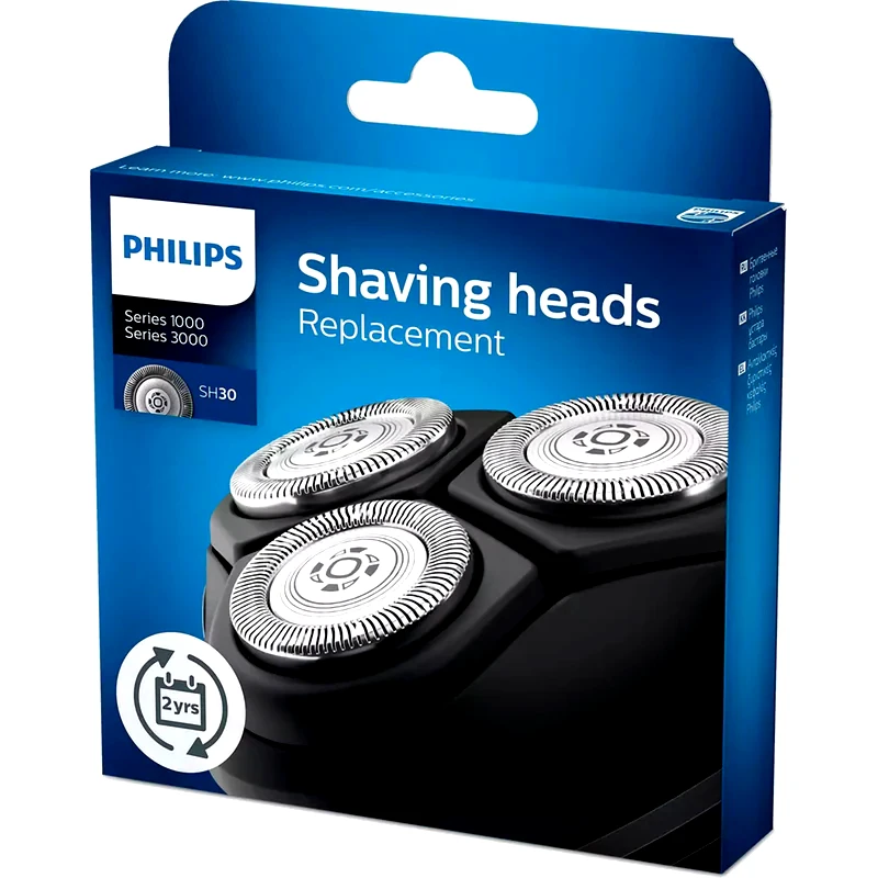 PHILIPS Ανταλλακτικές Κεφαλές PHILIPS SH30/50 για Ξυριστική Μηχανή 3 Τμχ