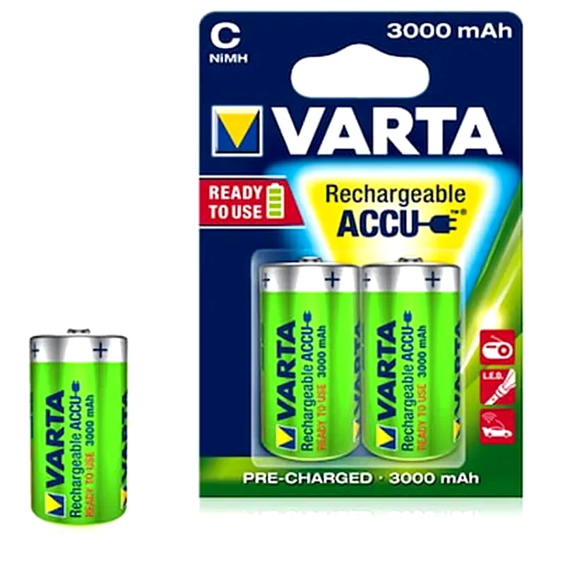 VARTA Varta Αλκαλικές Μπαταρίες C 1.5V 2τμχ