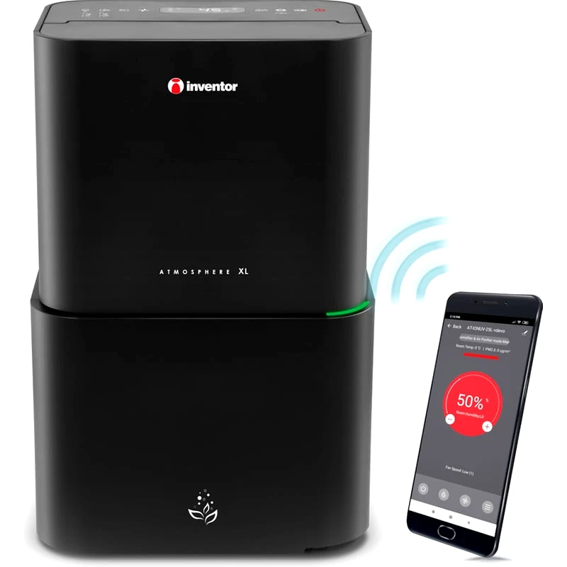 INVENTOR INVENTOR Atmosphere XL ΑΤ-IONUV Αφυγραντήρας 25lt με Ιονιστή και Wi-Fi
